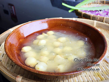 Chè nha đam hạt sen thơm ngon, bổ dưỡng - Ảnh 7 Che nha dam hat sen thom ngon, bo duong - Anh 7
