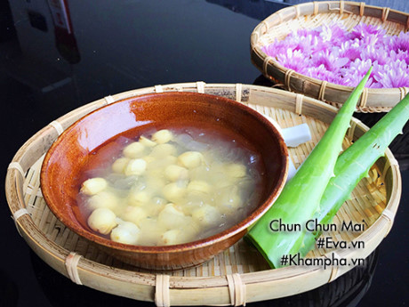 Chè nha đam hạt sen thơm ngon, bổ dưỡng - Ảnh 8 Che nha dam hat sen thom ngon, bo duong - Anh 8