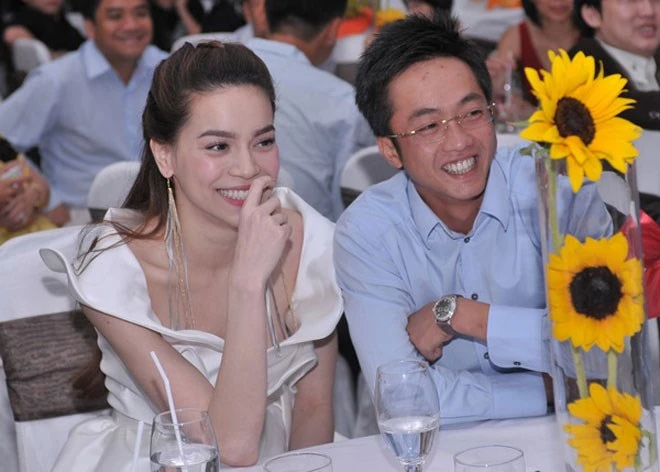 "Nữ hoàng giải trí" và "đại gia phố núi" thuở mặn nồng. 