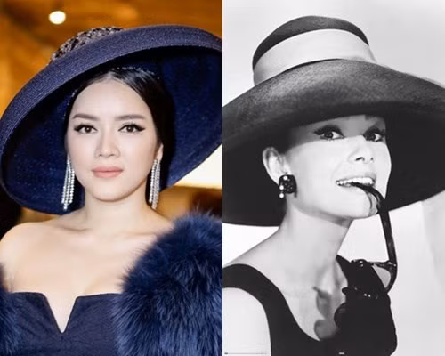 Lý Nhã Kỳ chuộng dòng mũ Audrey Hepburn ưa thích