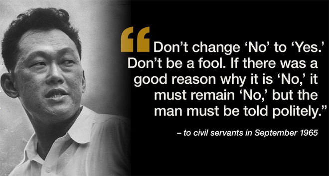 Những câu nói nổi tiếng của Lý Quang Diệu ảnh 2