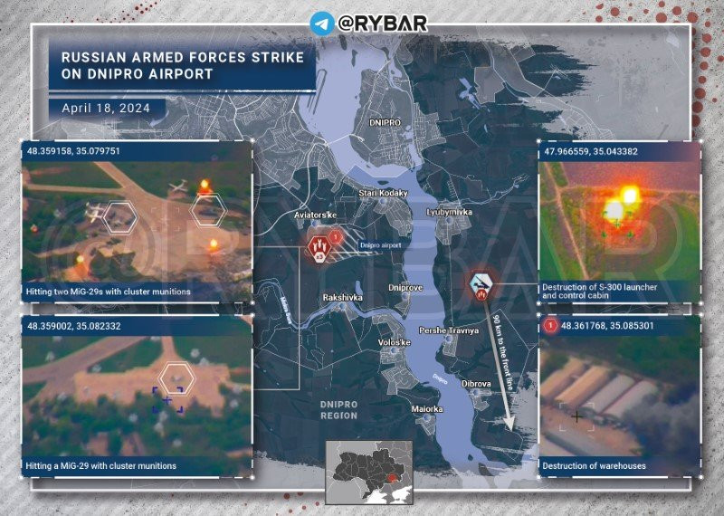 Nga tấn công vào sân bay.