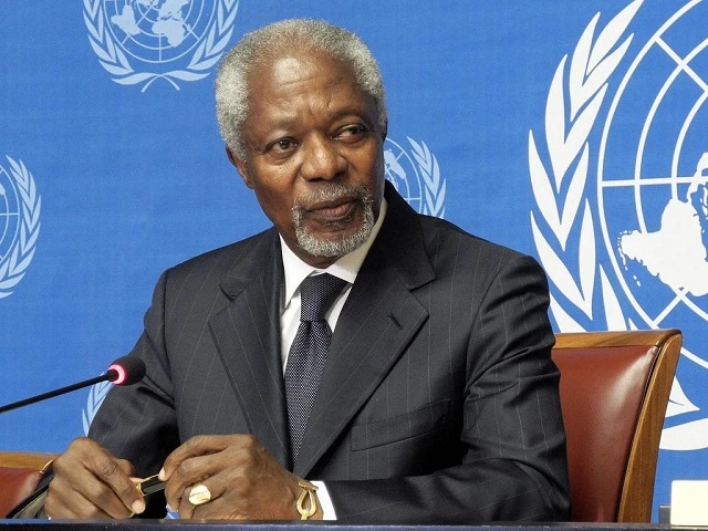 Cựu Tổng thư ký Liên hợp quốc Kofi Annan