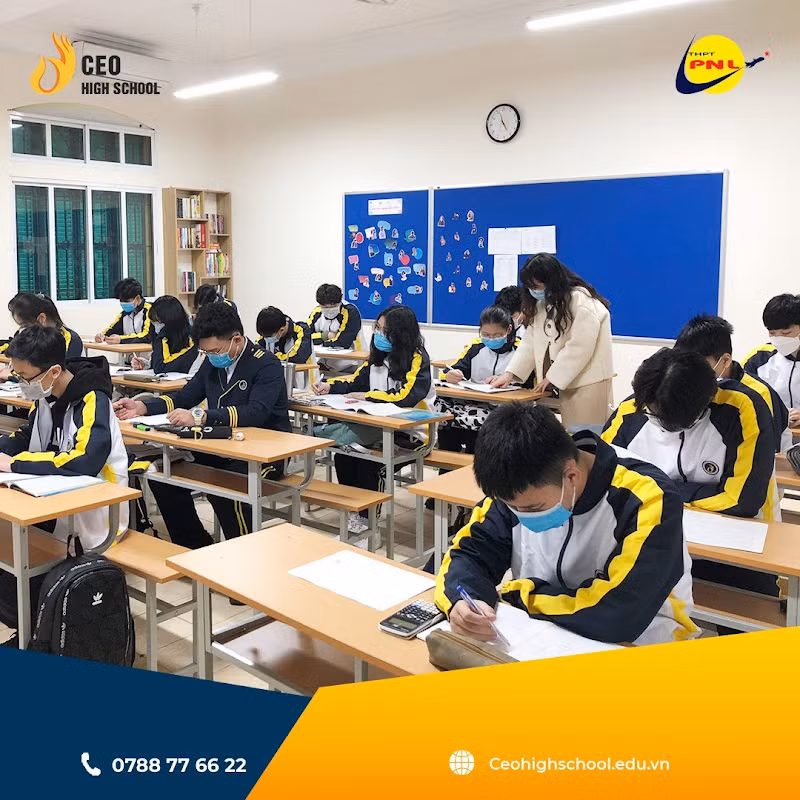 Trường THPT Phạm Ngũ Lão vận hành bởi CEO High School xây dựng và thực thi môi trường học tập hạnh phúc cho học sinh.