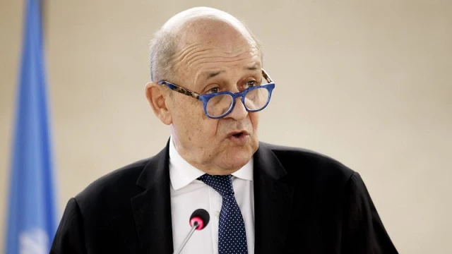 Bộ trưởng Ngoại giao Pháp Jean-Yves Le Drian.