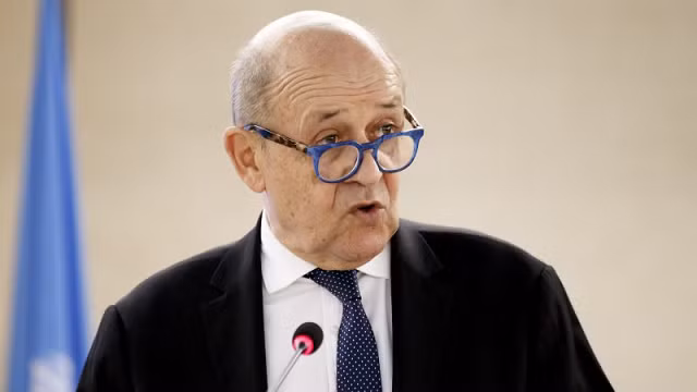 Bộ trưởng Ngoại giao Pháp Jean-Yves Le Drian.