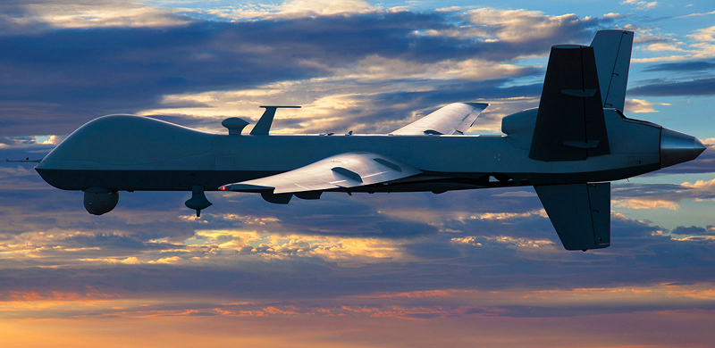 UAV giám sát MQ-9 Reaper của Mỹ.