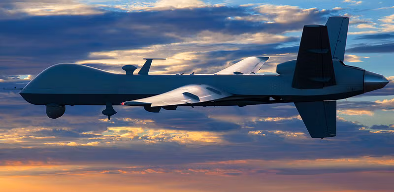 UAV giám sát MQ-9 Reaper của Mỹ.