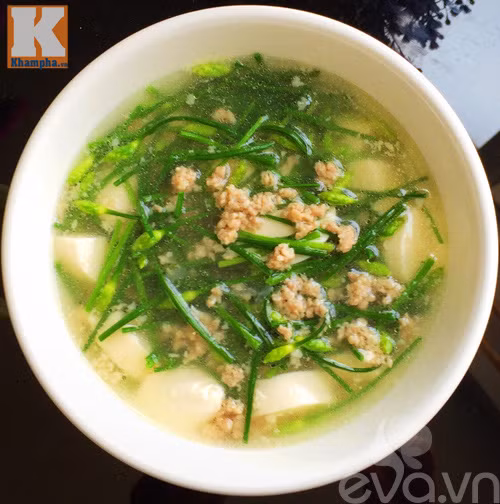 canh dau hu non bong he giai nhiet mua he - 6