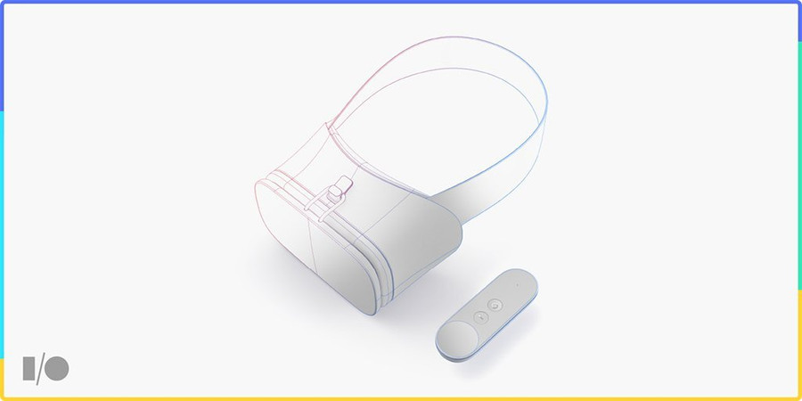 Phác họa thiết kế Daydream của Google.