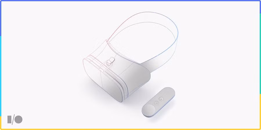 Phác họa thiết kế Daydream của Google.