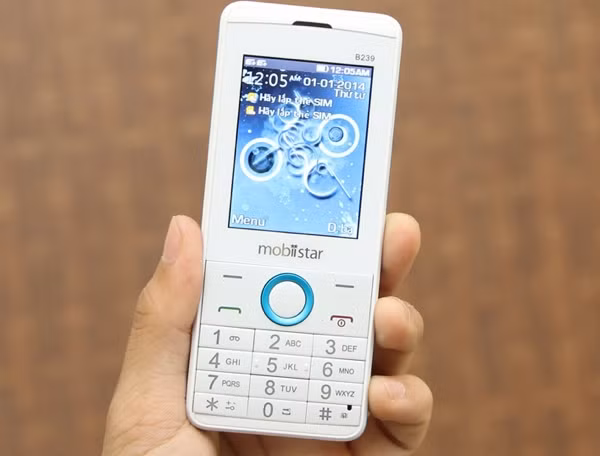 Mobiistar B239 sử dụng 2 SIM 2 sóng, màn hình 2,4 inch 262.000 màu. Máy có camera độ phân giải 1,3 MP có flash, có thể quay phim. Máy có khe cắm thẻ nhớ đến 32 GB, có thể nghe nhạc, xem video. Pin của máy dung lượng 1.200 mAh, khá cao so với một máy giá rẻ. Giá tham khảo: 400.000 đồng