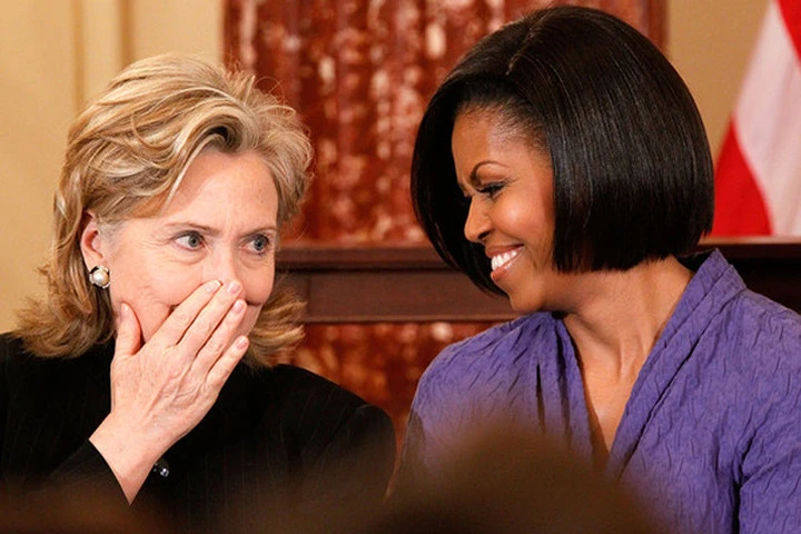 Tình bạn bất ngờ giữa Đệ nhất phu nhân Michelle Obama và ứng cử viên tổng thống Hillary Clinton