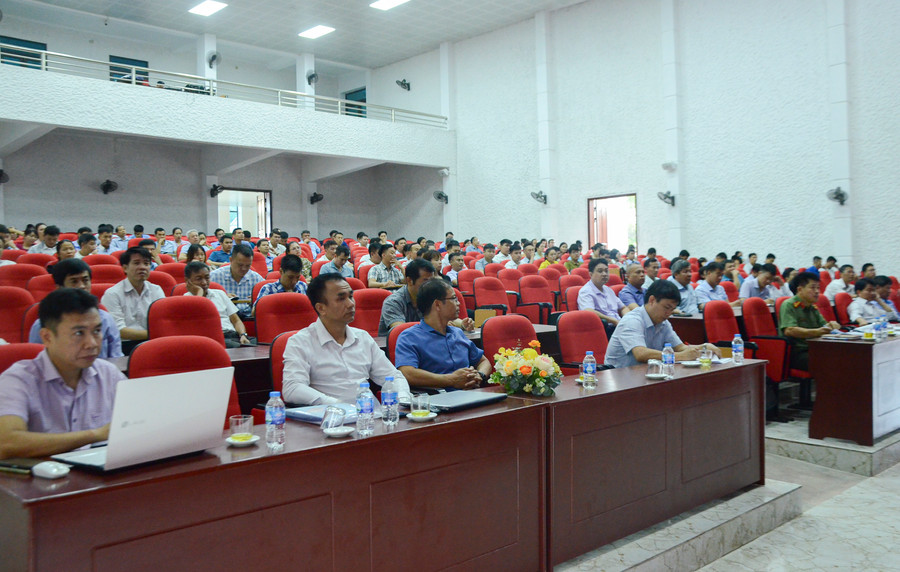 Đại biểu tham gia tập huấn.