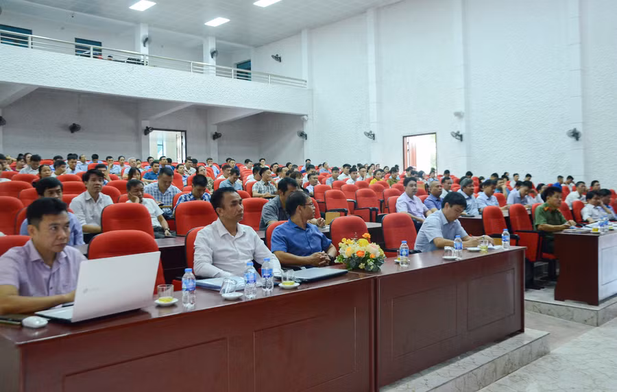 Đại biểu tham gia tập huấn.