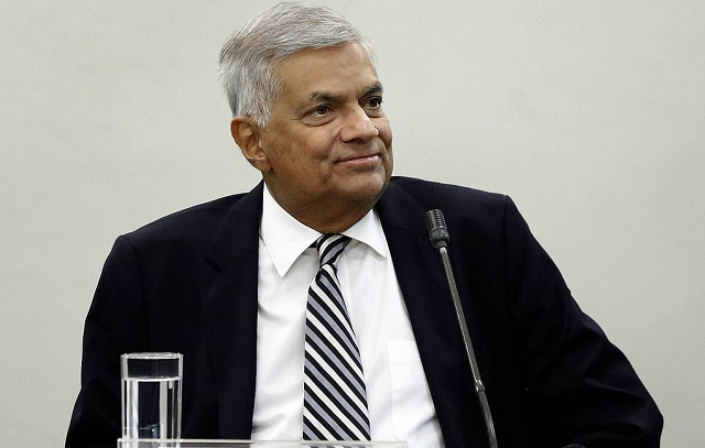 Thủ tướng Sri Lanka Ranil Wickremesinghe.