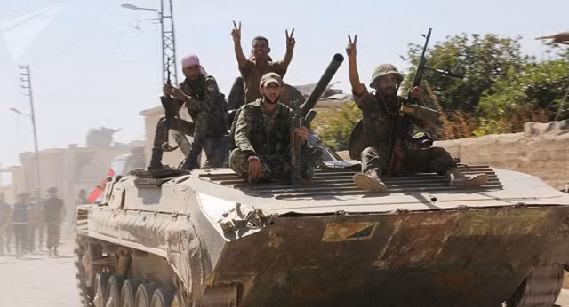 Quân đội Syria.
