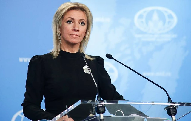 Phát ngôn viên Bộ Ngoại giao Nga Maria Zakharova.