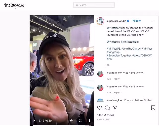 Hàng triệu người dùng thế giới háo hức theo dõi sự kiện ra mắt xe điện VinFast tại Mỹ ảnh 4