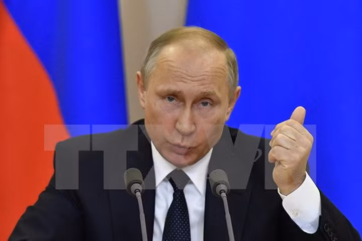 Tổng thống Nga Vladimir Putin. (Nguồn: EPA/TTXVN) 