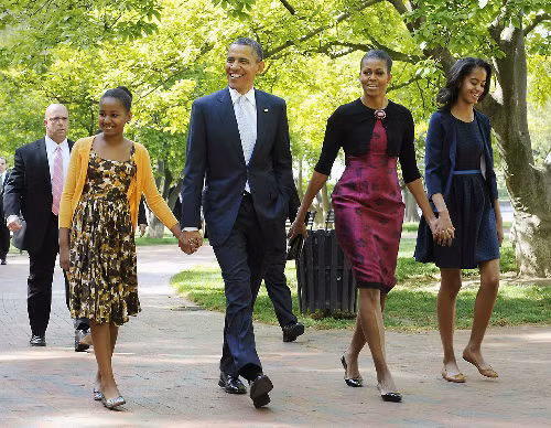 6 bài học hôn nhân từ gia đình Tổng thống Obama