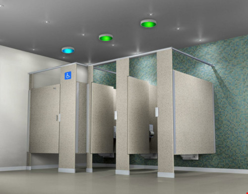 Đèn thông minh giúp mật báo toilet đang trống hay có người ảnh 2 Đèn thông minh giúp mật báo toilet đang trống hay có người ảnh 2
