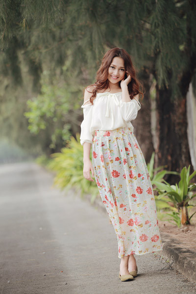 Ngắm gu thời trang đẹp như "công chúa" của Bảo Anh ảnh 2 bao anh phunutoday2
