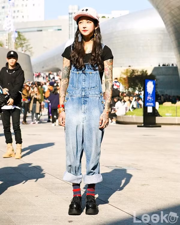 Vẻ đẹp ngọt ngào như nữ sinh của nữ nghệ nhân xăm mình Hàn Quốc ảnh 14