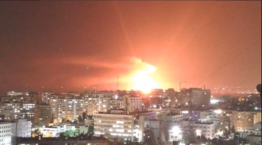 Vụ nổ ở căn cứ quân sự Mazzeh, Syria