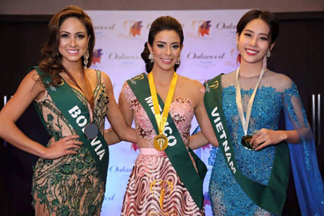 Nam Em đang tràn trề hy vọng mang chiếc vương miện Miss Earth 2016 - Ảnh 2 Nam Em dang tran tre hy vong mang chiec vuong mien Miss Earth 2016 - Anh 2