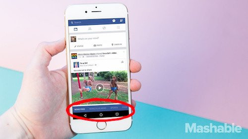 Facebook sắp thay đổi giao diện di động lớn nhất lịch sử hình ảnh 1 facebook sap thay doi giao dien di dong lon nhat lich su hinh anh 1