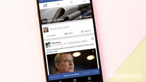 Facebook sắp thay đổi giao diện di động lớn nhất lịch sử hình ảnh 2 facebook sap thay doi giao dien di dong lon nhat lich su hinh anh 2