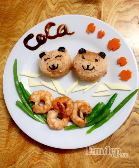 Mẹ làm cơm sáng tạo Me lam com sang tao