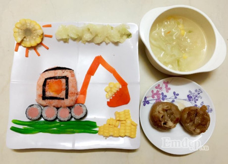 Mẹ làm cơm sáng tạo Me lam com sang tao