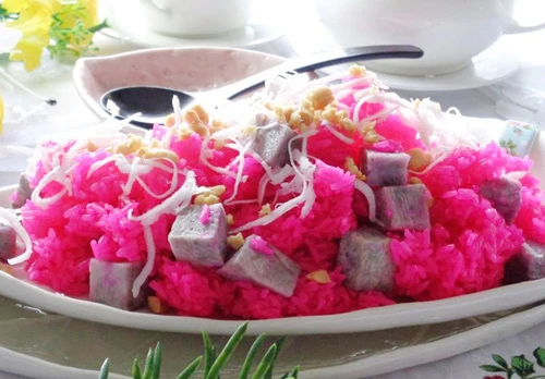 Cách nấu xôi khoai môn ngon, đẹp, dẻo, thơm cho bữa sáng