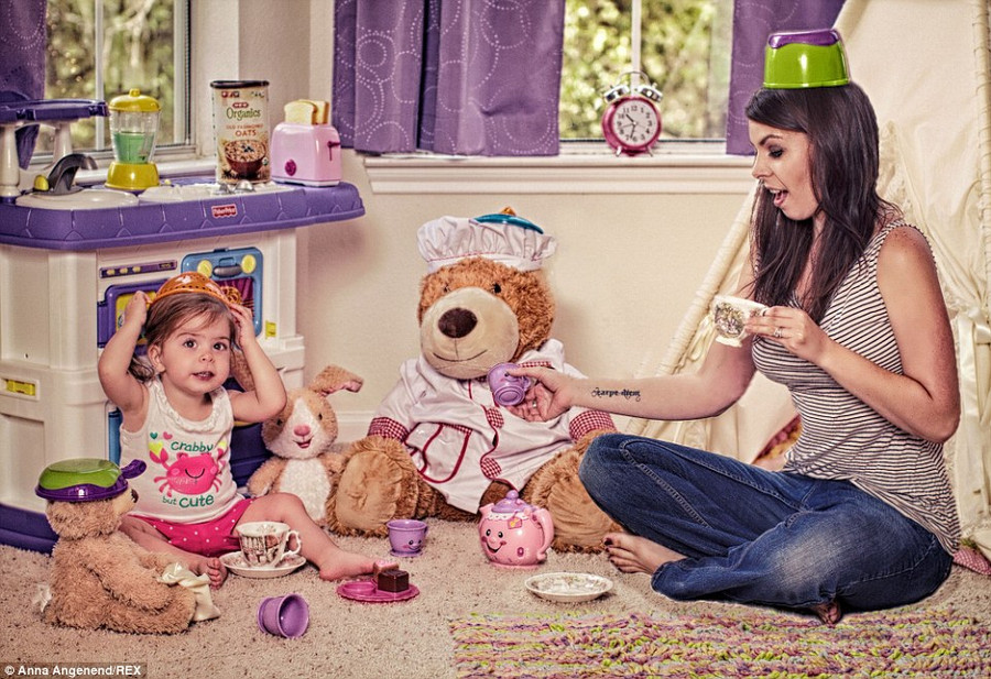 Cuộc sống đảo lộn vì cô con gái hiếu động ảnh 9 Cuộc sống đảo lộn vì cô con gái hiếu động