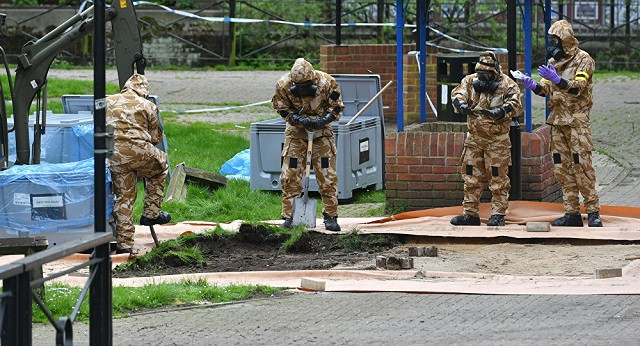 Khu vực hai cha con ông Skripal bị hạ độc ở Anh