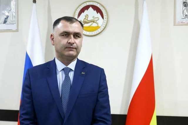 Nhà lãnh đạo Alan Gagloev của Nam Ossetia.