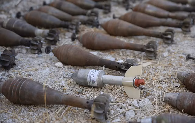 Nhiều vũ khí do phiến quân để lại bị Nga phát hiện