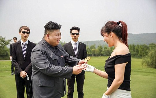 ...và không quên mời nhiếp ảnh gia đi cùng. Ảnh: Daily Mail ...và không quên mời nhiếp ảnh gia đi cùng. Ảnh: Daily Mail