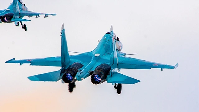 Chiến đấu cơ Su-35.