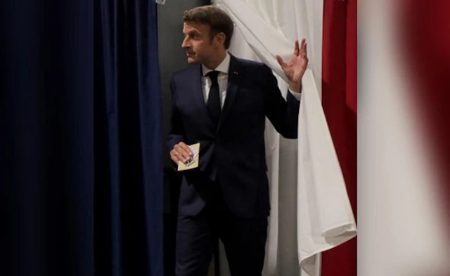 Tổng thống Pháp Macron.