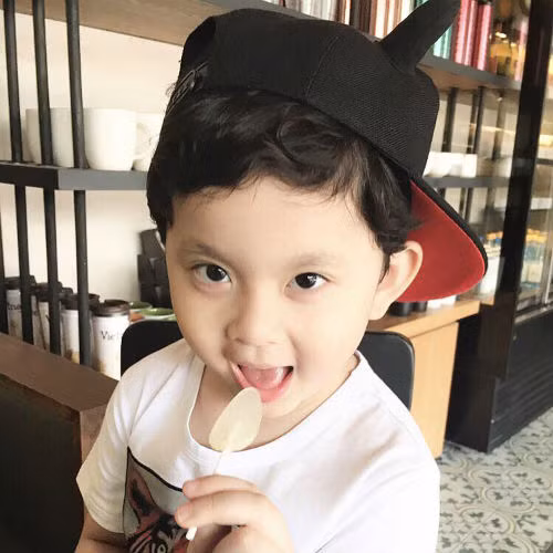 4 hot boy nhi con sao viet de toc xoan yeu khong cuong noi - 8