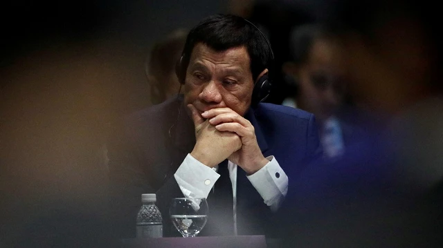 Tổng thống Philippines Rodrigo Duterte.