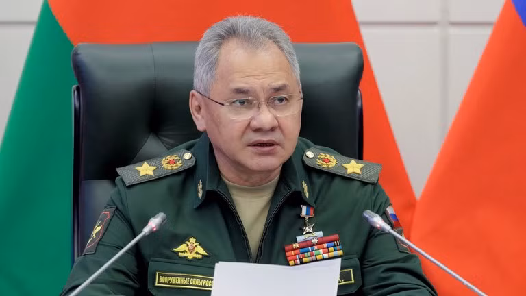 Bộ trưởng Quốc phòng Nga Sergey Shoigu.
