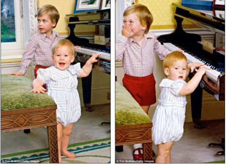 Lần đầu công bố những hình ảnh thuở ấu thơ của hoàng tử William và hoàng tử Harry - Ảnh 7 Lan dau cong bo nhung hinh anh thuo au tho cua hoang tu William va hoang tu Harry - Anh 7