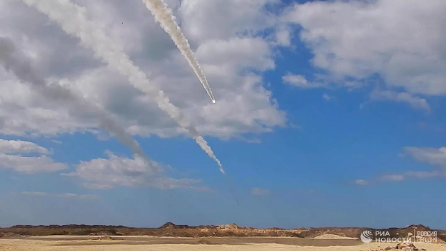 Cuộc tấn công bằng tên lửa Kalibr vào các cơ sở của Lực lượng vũ trang Ukraine.