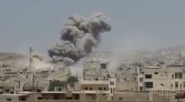 Không quân Nga xóa sổ đoàn xe của quân thánh chiến ở Idlib, Syria