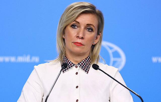 Phát ngôn viên Bộ Ngoại giao Nga Maria Zakharova.