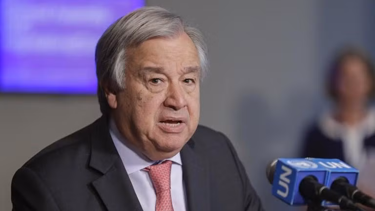 Tổng thư ký Liên Hợp Quốc Antonio Guterres.